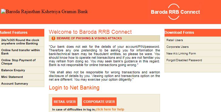 BRKGB online Banking