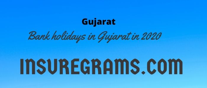 Bank holidays in gujarat