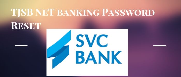 SVC bank password reset