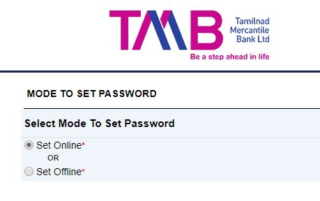 tmb password reset