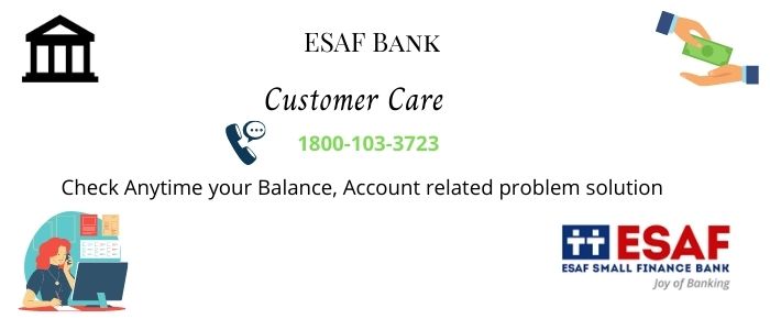 ESAF Bank Customer Care Number