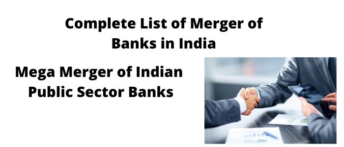 List of Merger of Banks in India