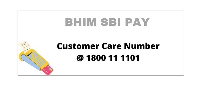 BHIM SBI Pay Customer Care Number